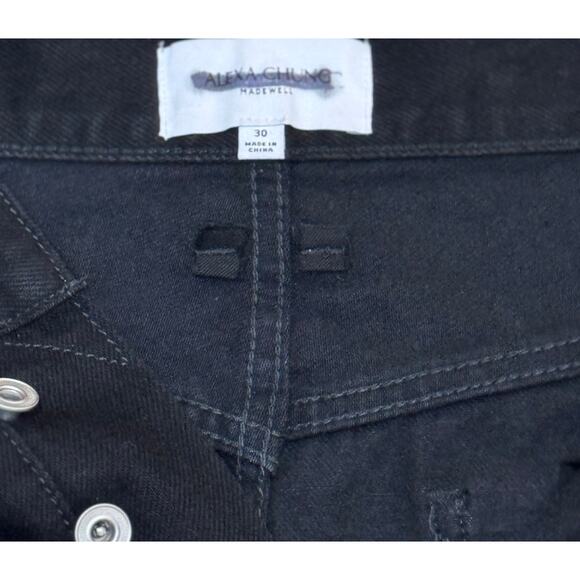 Alexa Chung x Madewell High-Rise Straight Jeans Outridge Wash Size30 NWOT. - Picture 6 of 8